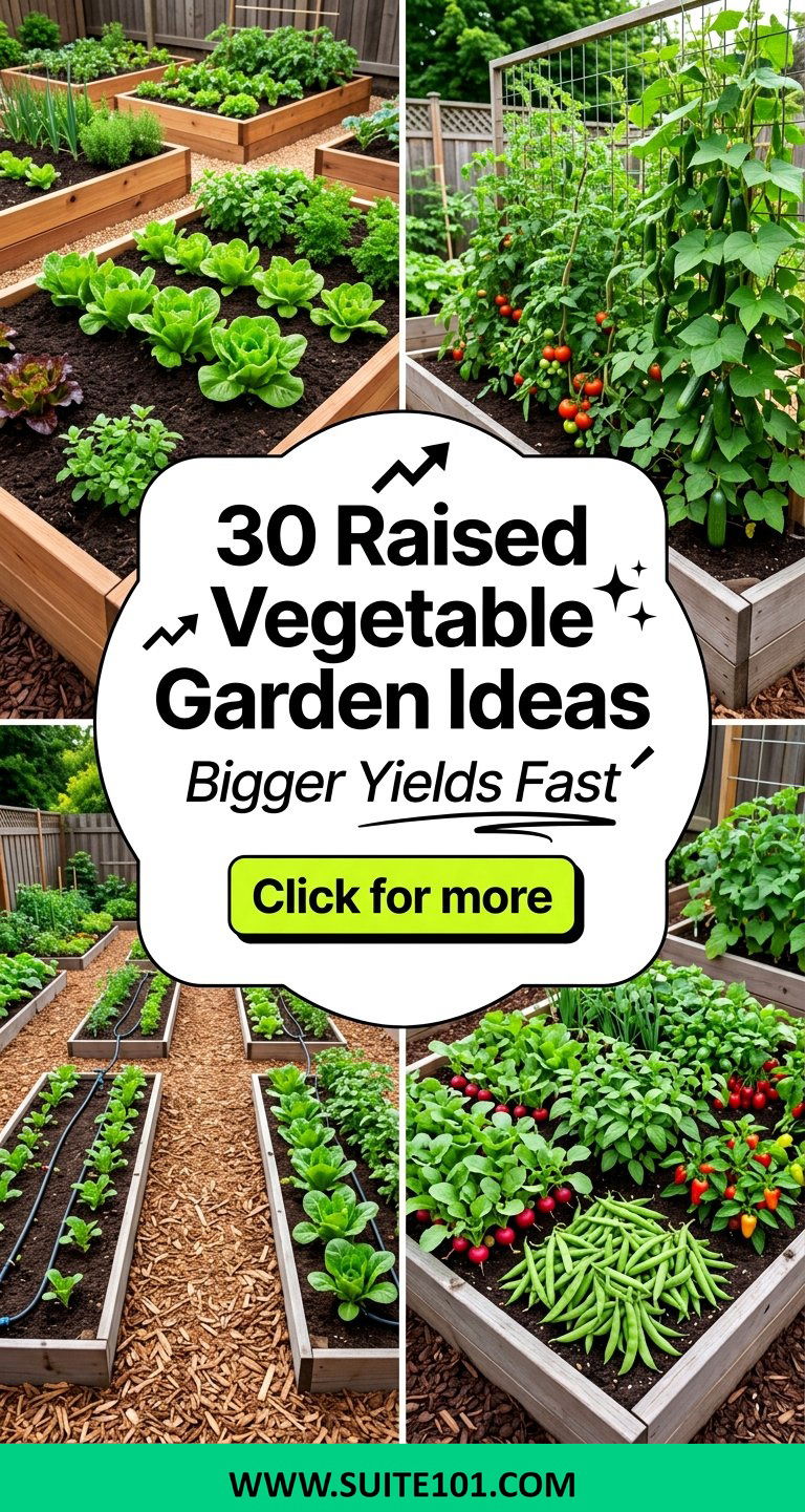 30 Raised Vegetable Garden Ideas for Bigger Yields Fast - 30 Raised Vegetable Garden Ideas for Bigger Yields Fast