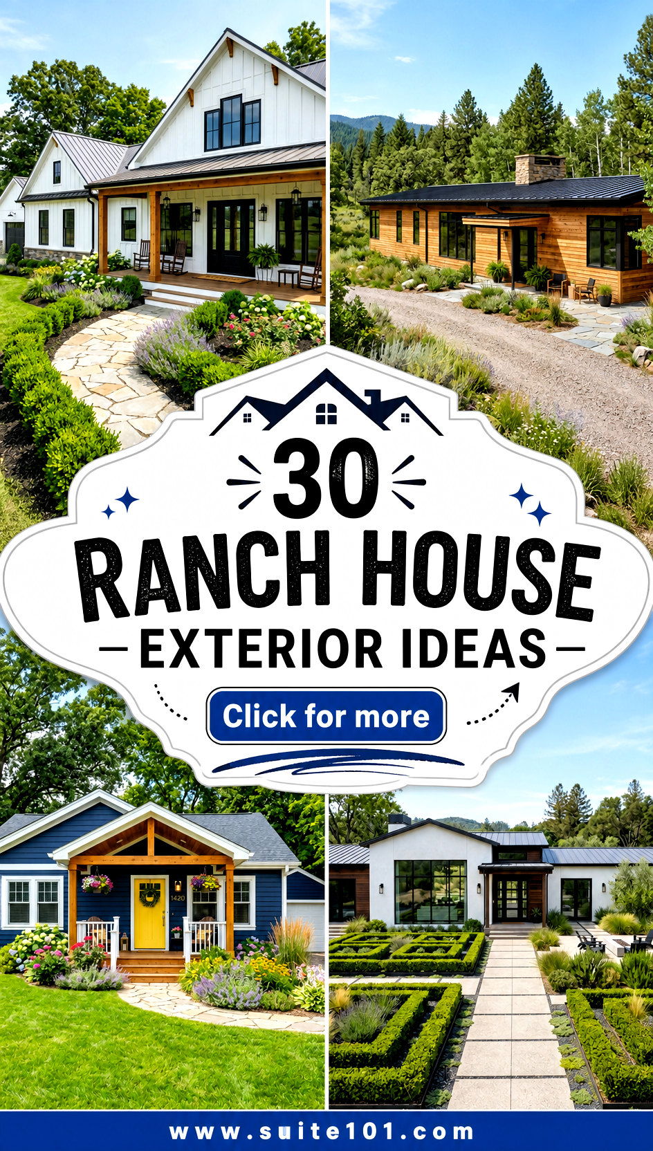 30 Ranch House Exterior Ideas Boost Curb Appeal Anywhere - 30 Ranch House Exterior Ideas: Boost Curb Appeal Anywhere