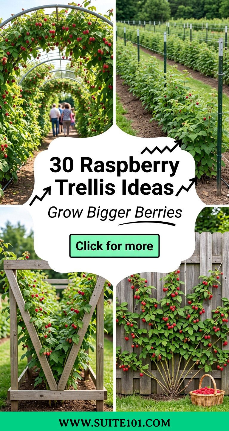 30 Raspberry Trellis Ideas to Grow Bigger Berries Faster - 30 Raspberry Trellis Ideas to Grow Bigger Berries Faster