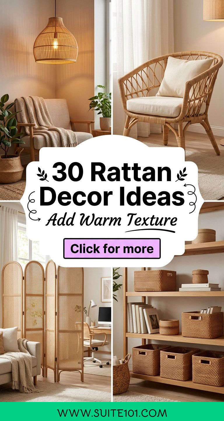 30 Rattan Decor Ideas to Add Warm Texture to Any Room Today - 30 Rattan Decor Ideas to Add Warm Texture to Any Room Today