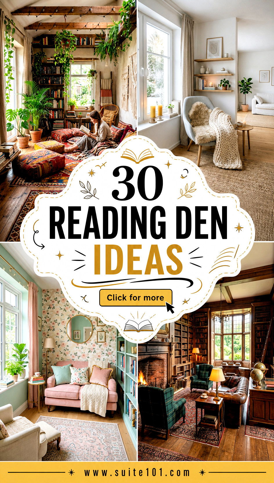 30 Reading Den Ideas to Create a Relaxing Stylish Escape - 30 Reading Den Ideas to Create a Relaxing, Stylish Escape