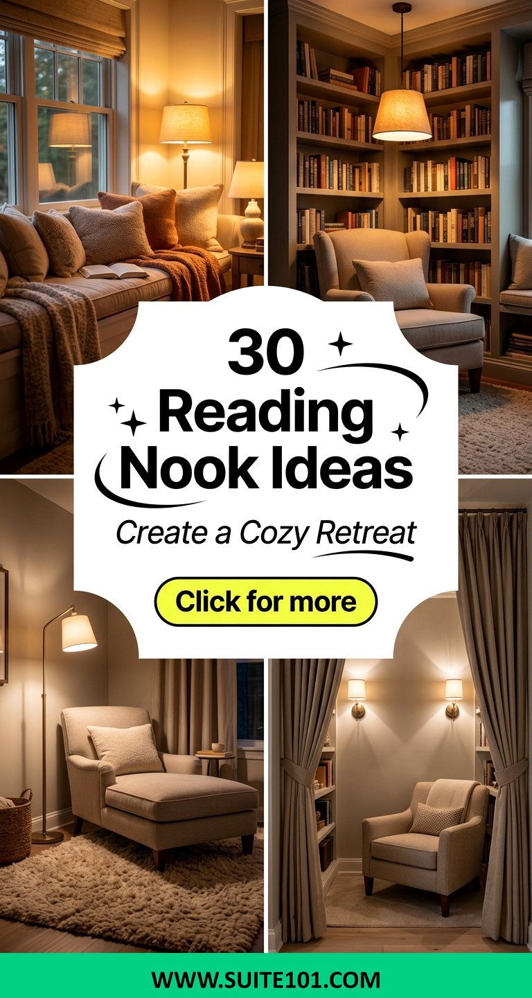 30 Reading Nook Ideas Create a Cozy Retreat in Any Room - 30 Reading Nook Ideas: Create a Cozy Retreat in Any Room
