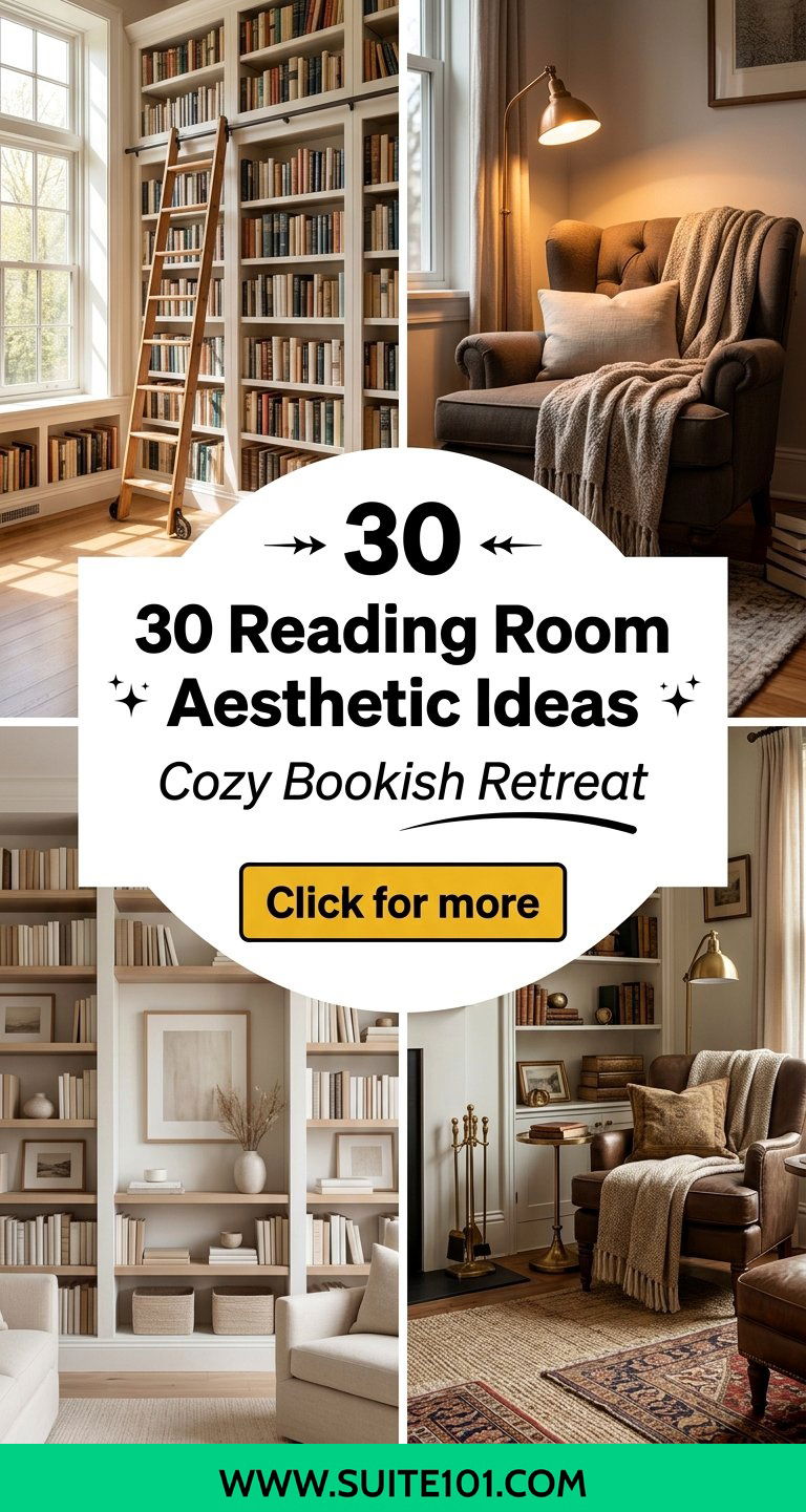 30 Reading Room Aesthetic Ideas for a Cozy Bookish Retreat - 30 Reading Room Aesthetic Ideas for a Cozy, Bookish Retreat