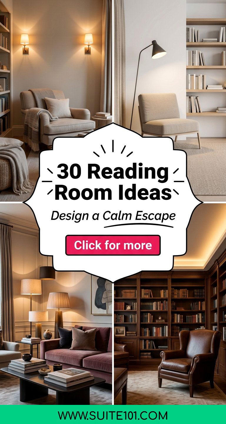 30 Reading Room Ideas Design a Calm Stylish Space to Unwind - 30 Reading Room Ideas: Design a Calm, Stylish Space to Unwind