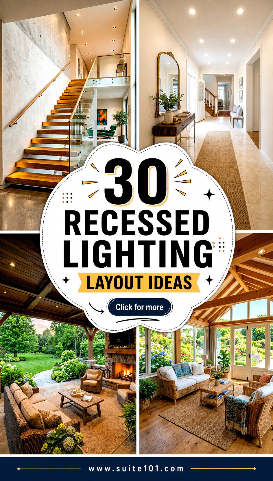 30 Recessed Lighting Layout Ideas for Flawless Bright Rooms - 30 Recessed Lighting Layout Ideas for Flawless Bright Rooms
