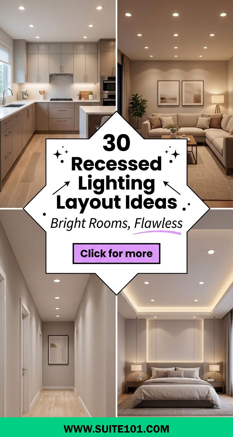 30 Recessed Lighting Layout Ideas for Flawless Bright Rooms - 30 Recessed Lighting Layout Ideas for Flawless Bright Rooms