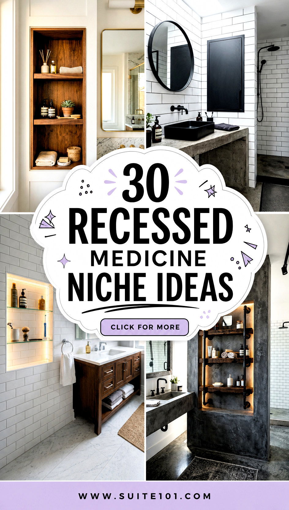 30 Recessed Medicine Niche Ideas for a Sleek Bathroom Look - 30 Recessed Medicine Niche Ideas for a Sleek Bathroom Look