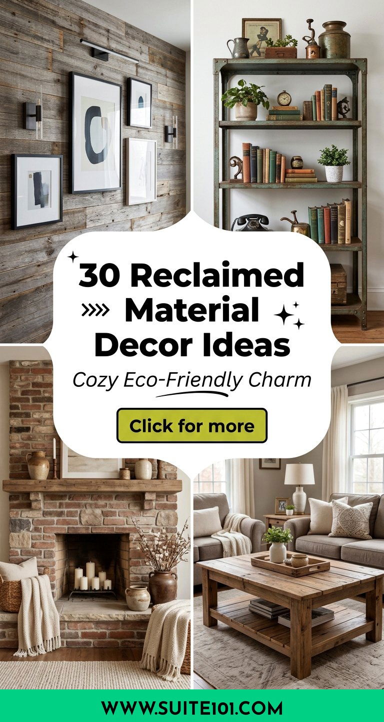 30 Reclaimed Material Decor Ideas for Warm Eco-Friendly Style - 30 Reclaimed Material Decor Ideas for Warm, Eco-Friendly Style
