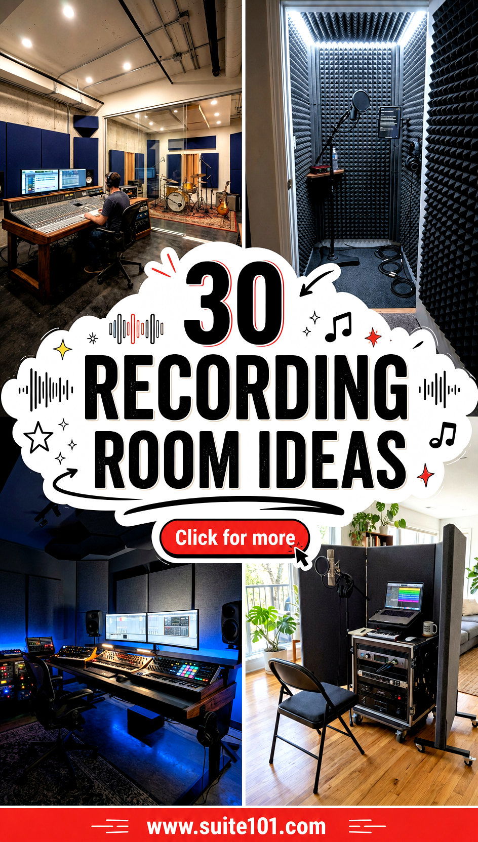 30 Recording Room Ideas for Studio-Quality Sound at Home - 30 Recording Room Ideas for Studio-Quality Sound at Home
