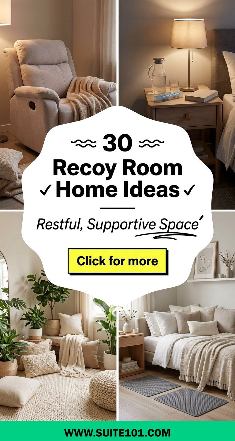 30 Recovery Room Home Ideas to Build a Restful Supportive Space - 30 Recovery Room Home Ideas to Build a Restful, Supportive Space