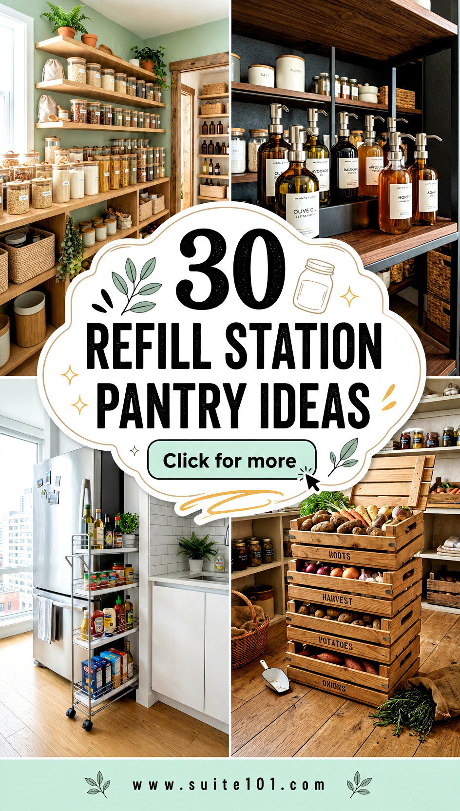 30 Refill Station Pantry Ideas for a Cleaner Greener Kitchen - 30 Refill Station Pantry Ideas for a Cleaner, Greener Kitchen