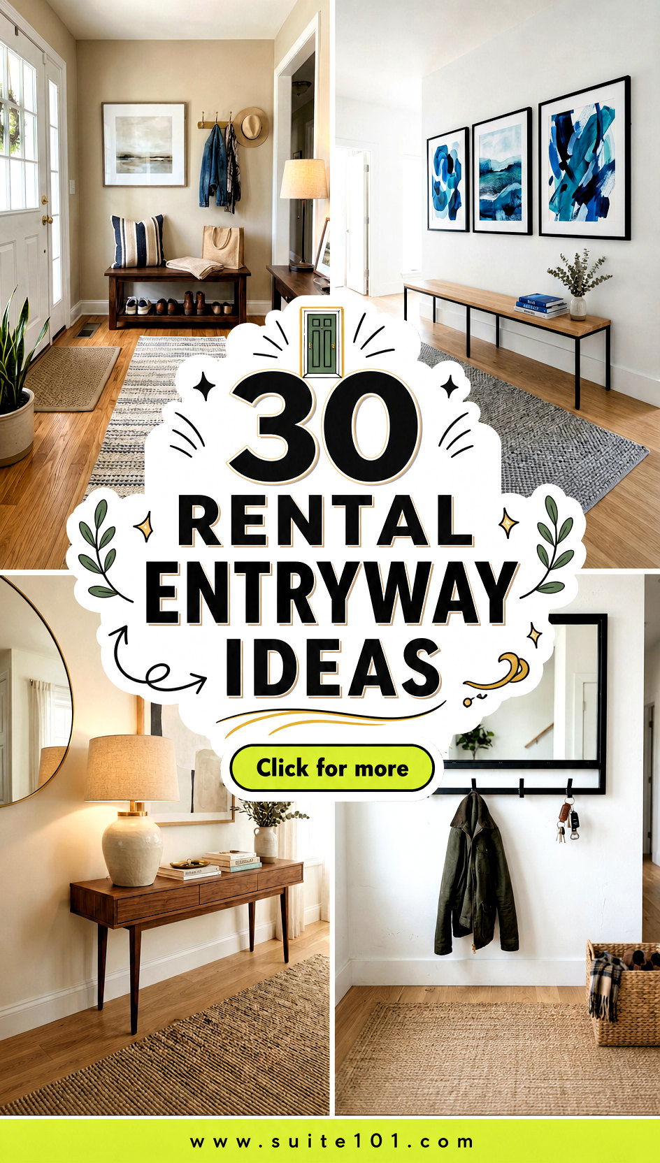 30 Rental Entryway Ideas That Renters Love for Instant Curb Style - 30 Rental Entryway Ideas That Renters Love for Instant Curb Style