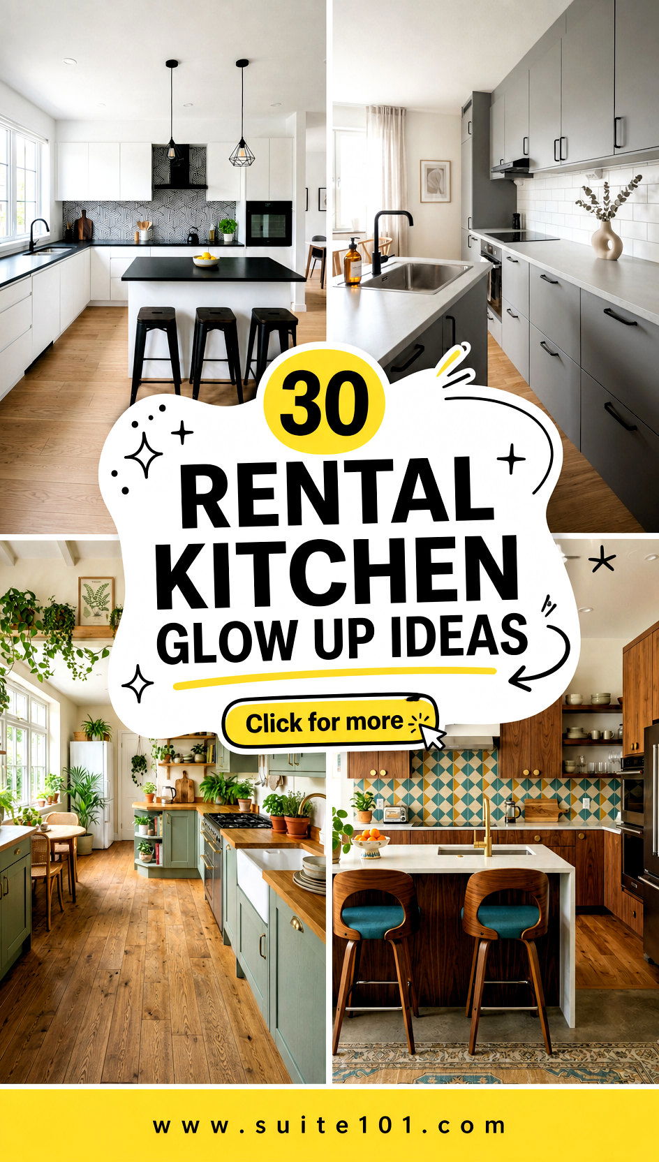 30 Rental Kitchen Glow Up Ideas for Instant Style Upgrade - 30 Rental Kitchen Glow Up Ideas for Instant Style Upgrade