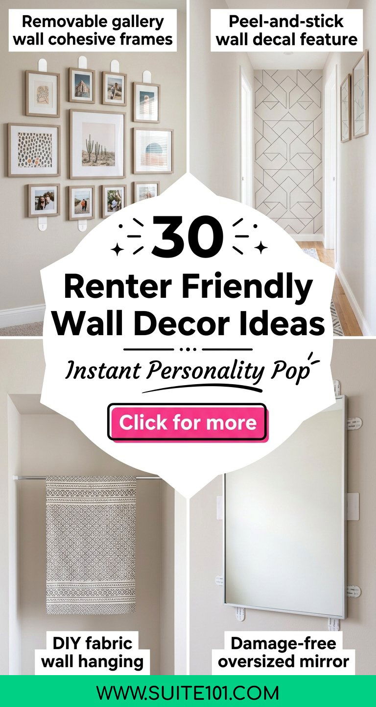 30 Renter Friendly Wall Decor Ideas for Instant Personality - 30 Renter Friendly Wall Decor Ideas for Instant Personality