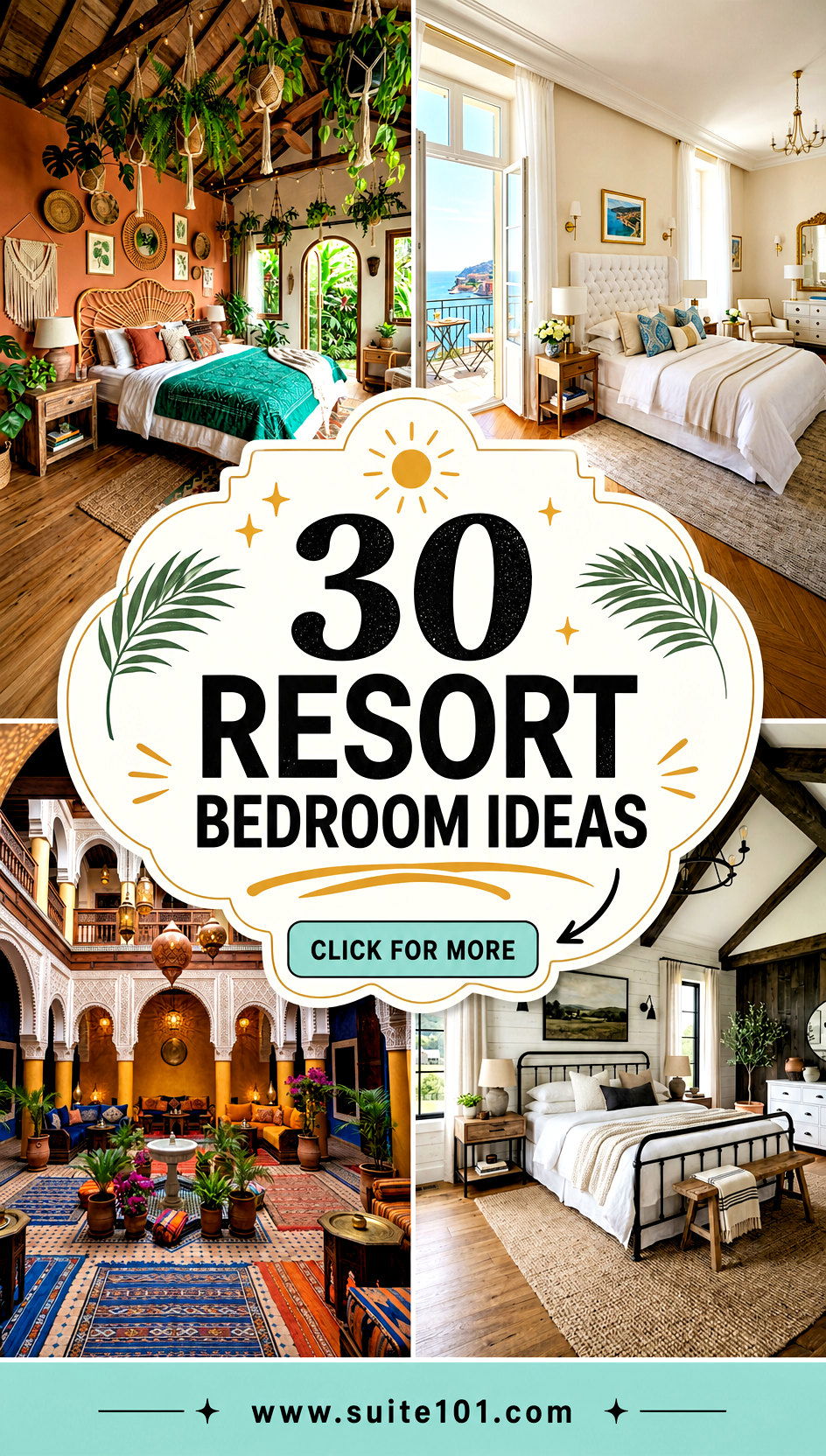 30 Resort Bedroom Ideas to Create Your Own Relaxing Retreat - 30 Resort Bedroom Ideas to Create Your Own Relaxing Retreat