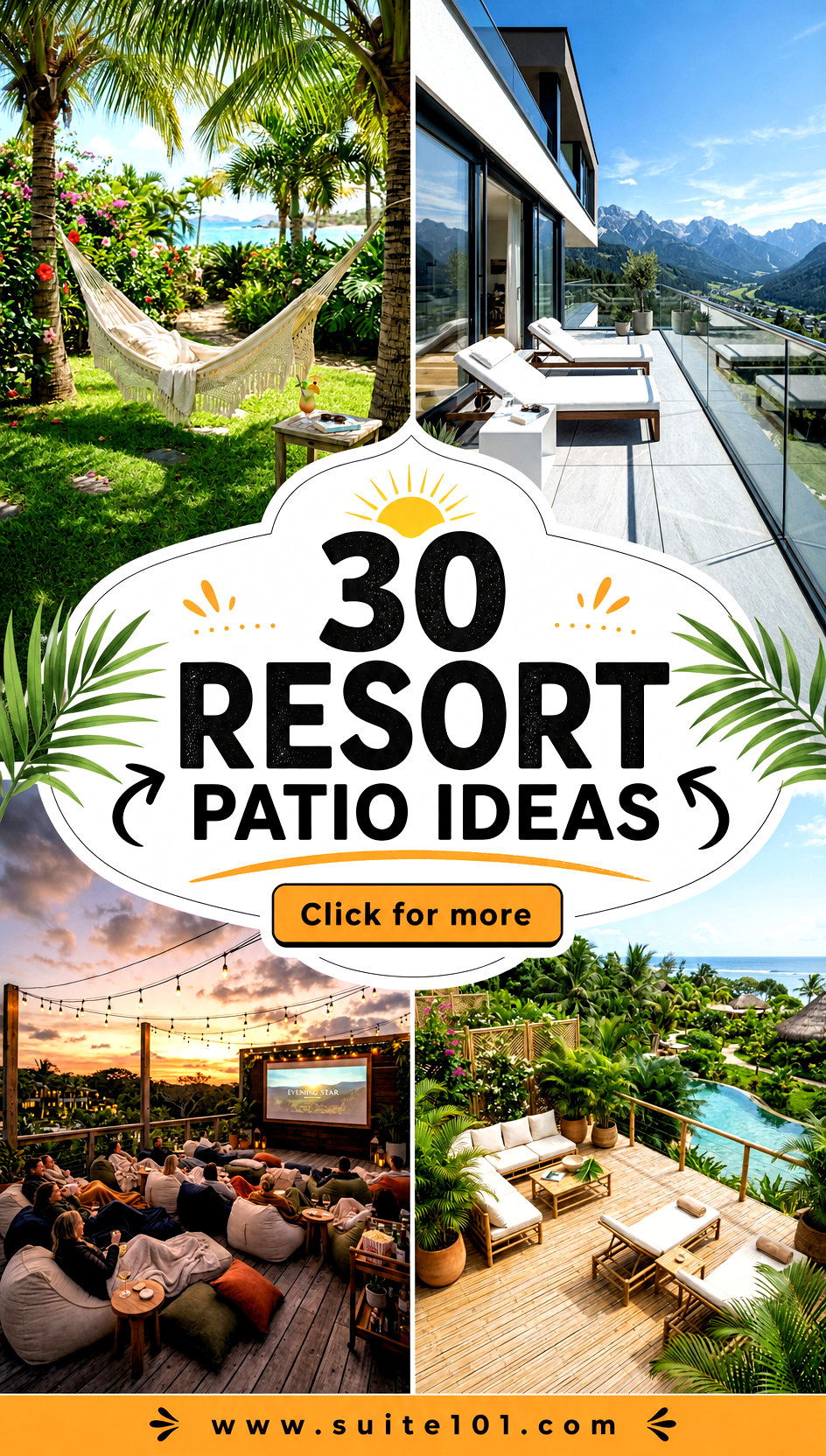 30 Resort Patio Ideas for Outdoor Living at Its Best Ever - 30 Resort Patio Ideas for Outdoor Living at Its Best Ever