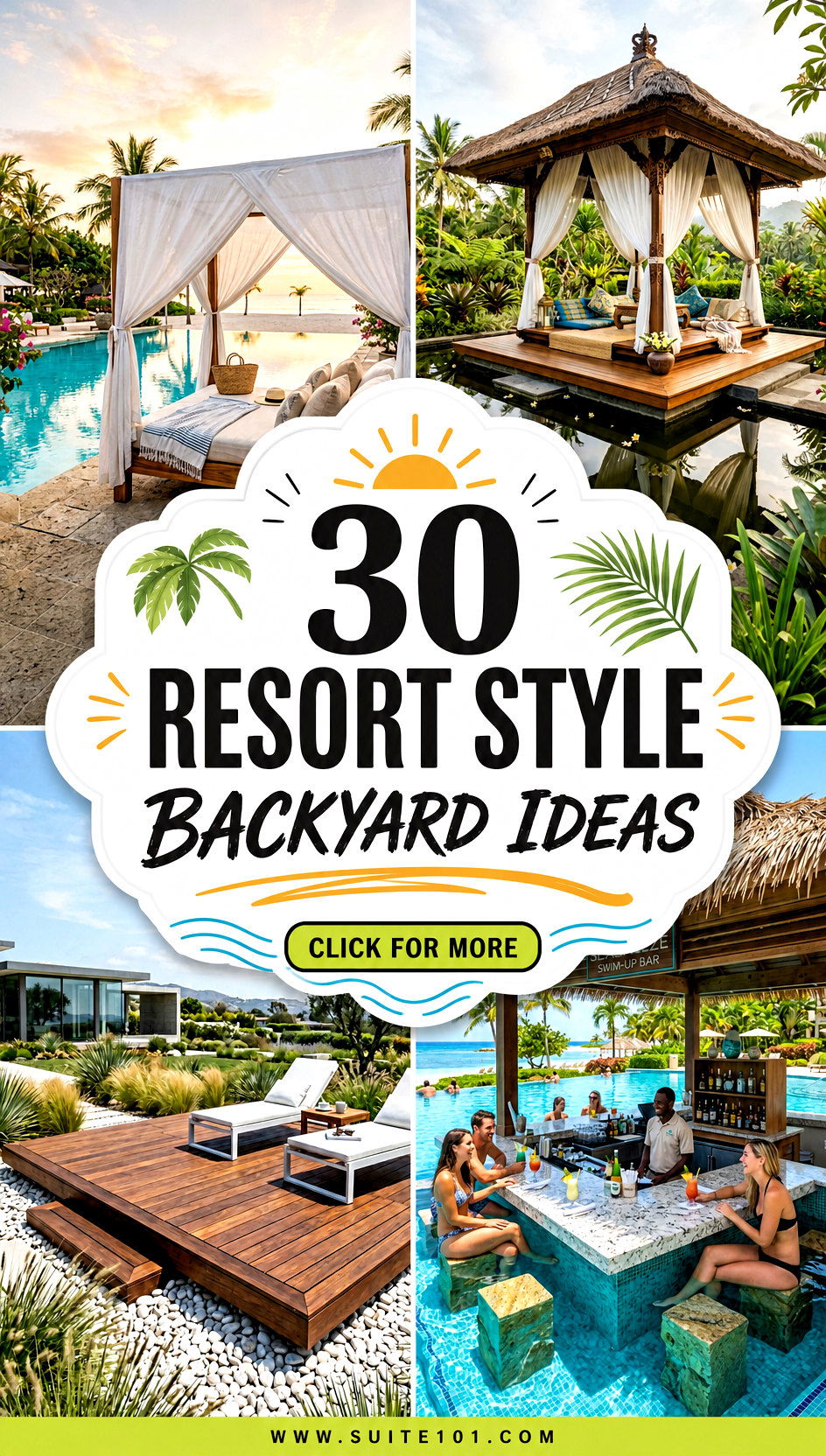 30 Resort Style Backyard Ideas for Vacation-Ready Outdoor Living - 30 Resort Style Backyard Ideas for Vacation-Ready Outdoor Living