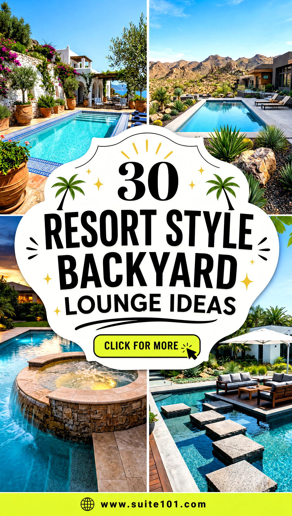 30 Resort Style Backyard Lounge Ideas for Ultimate Relaxation - 30 Resort Style Backyard Lounge Ideas for Ultimate Relaxation