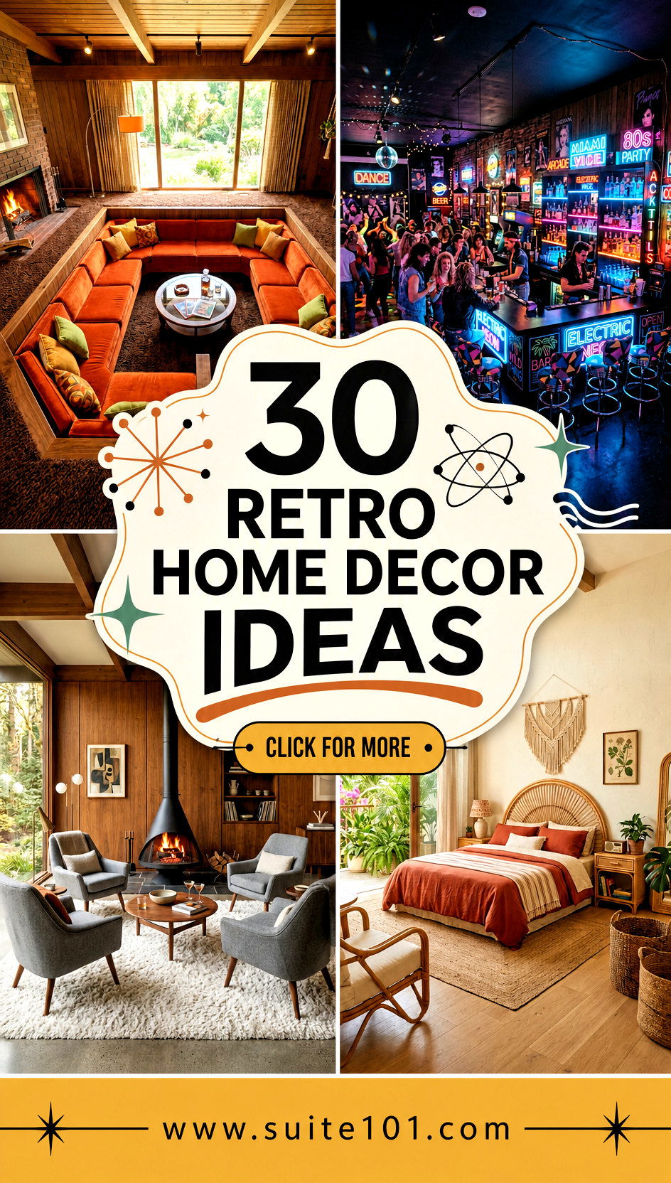 30 Retro Home Decor Ideas to Bring Vintage Charm Indoors - 30 Retro Home Decor Ideas to Bring Vintage Charm Indoors