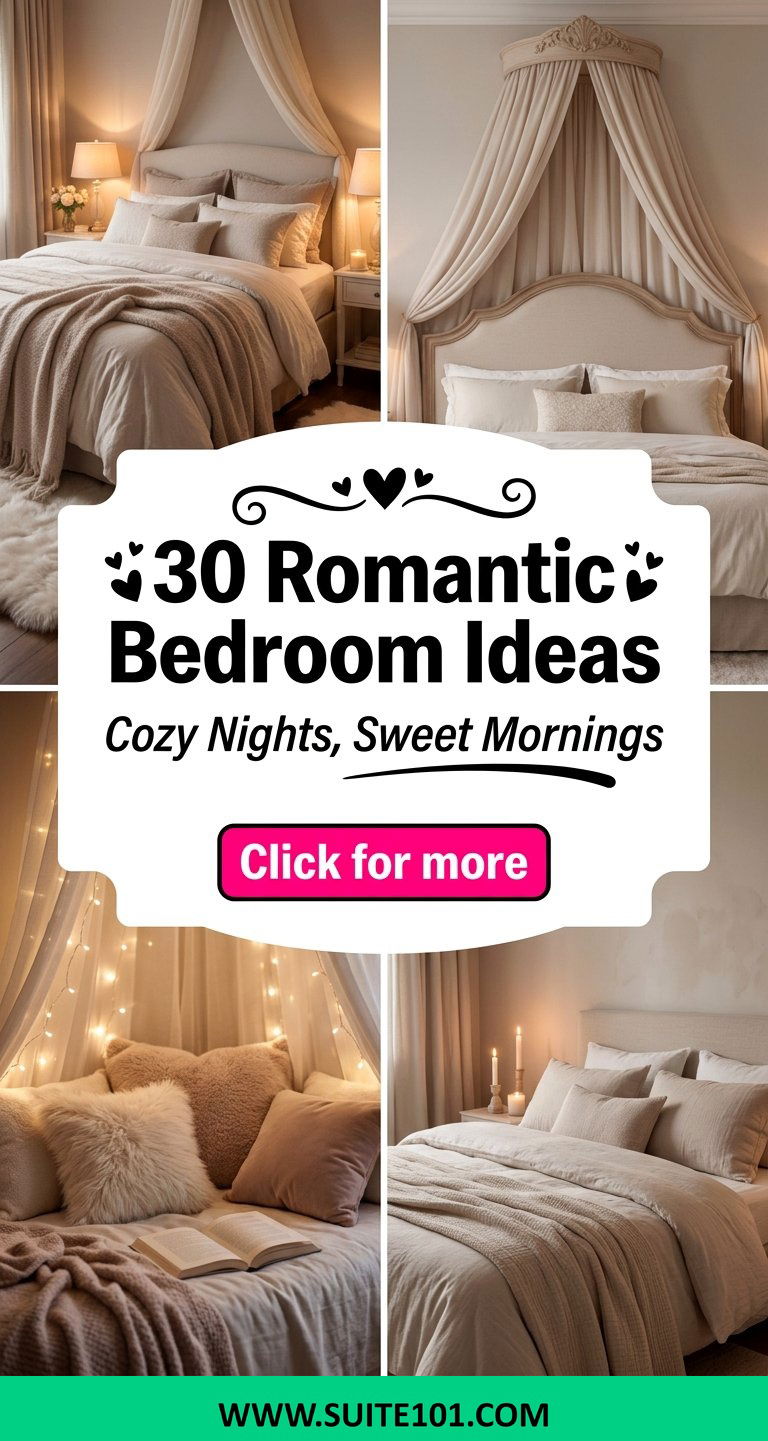 30 Romantic Bedroom Ideas for Cozy Nights and Sweet Mornings - 30 Romantic Bedroom Ideas for Cozy Nights and Sweet Mornings