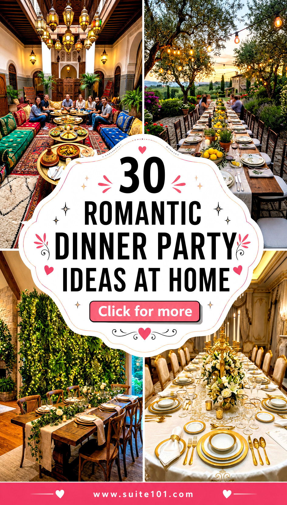 30 Romantic Dinner Party Ideas at Home for Easy Elegant Hosting - 30 Romantic Dinner Party Ideas at Home for Easy, Elegant Hosting