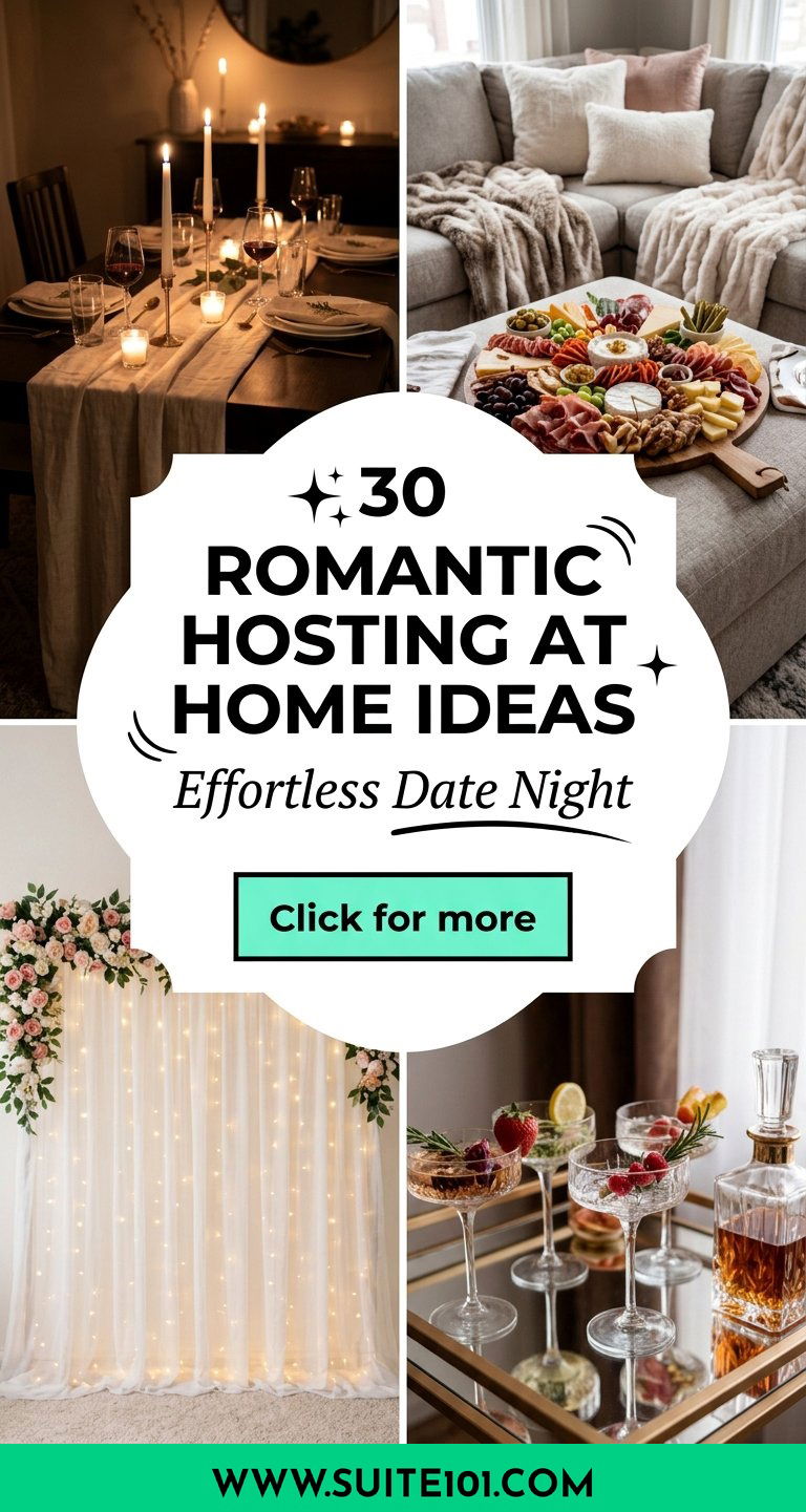 30 Romantic Hosting at Home Ideas for Effortless Date Nights - 30 Romantic Hosting at Home Ideas for Effortless Date Nights