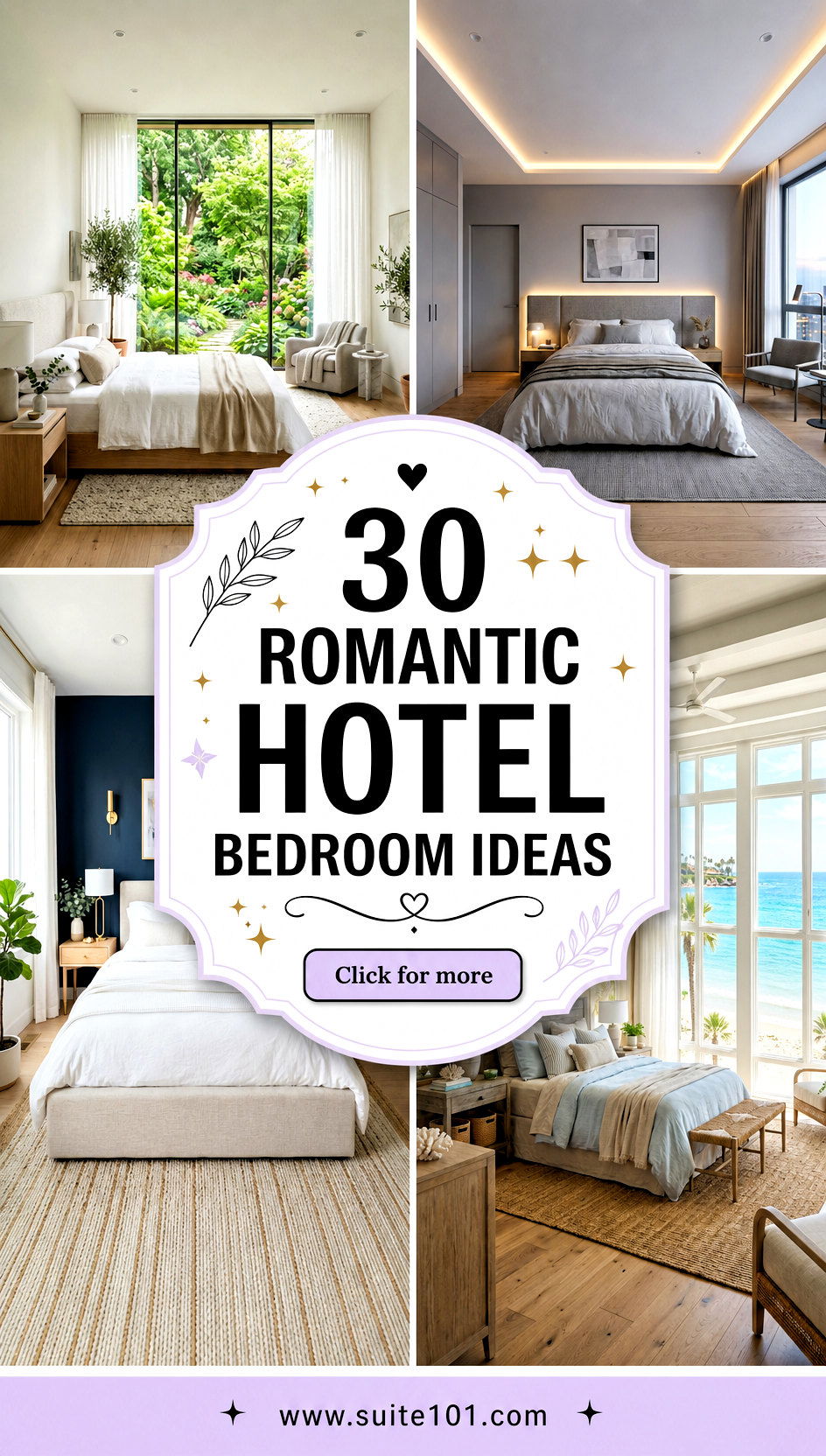 30 Romantic Hotel Bedroom Ideas for a Cozy Dreamy Stay - 30 Romantic Hotel Bedroom Ideas for a Cozy, Dreamy Stay