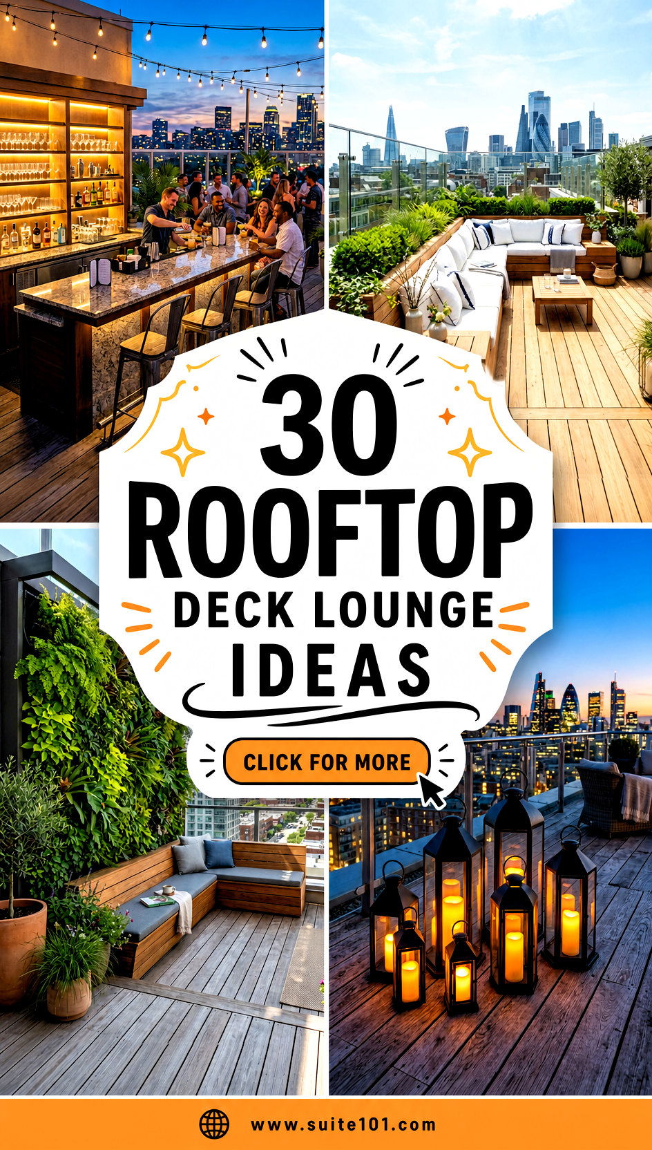 30 Rooftop Deck Lounge Ideas for Cozy Evenings With Friends - 30 Rooftop Deck Lounge Ideas for Cozy Evenings With Friends