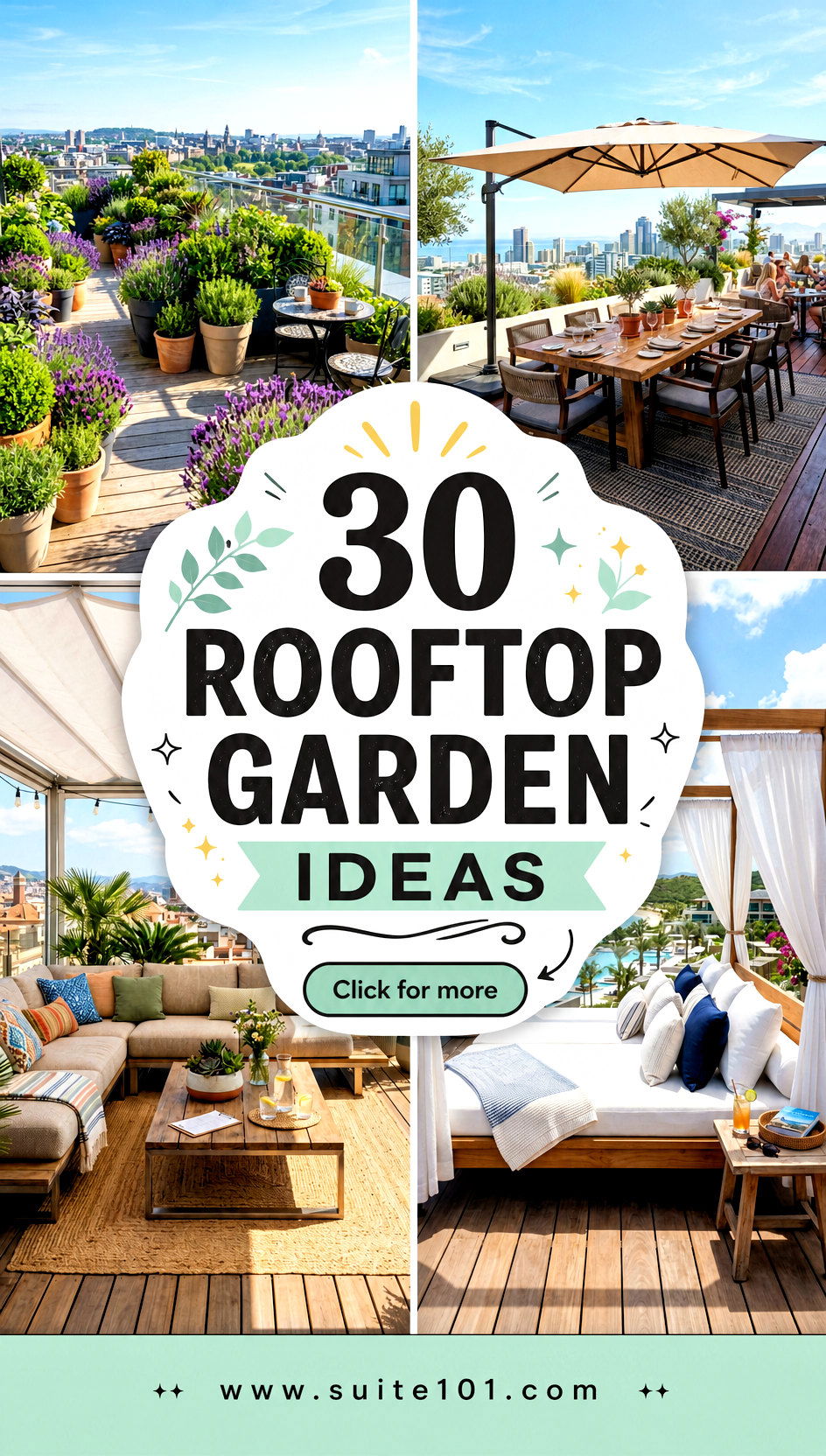 30 Rooftop Garden Ideas for Fresh Greens in Small Spaces - 30 Rooftop Garden Ideas for Fresh Greens in Small Spaces