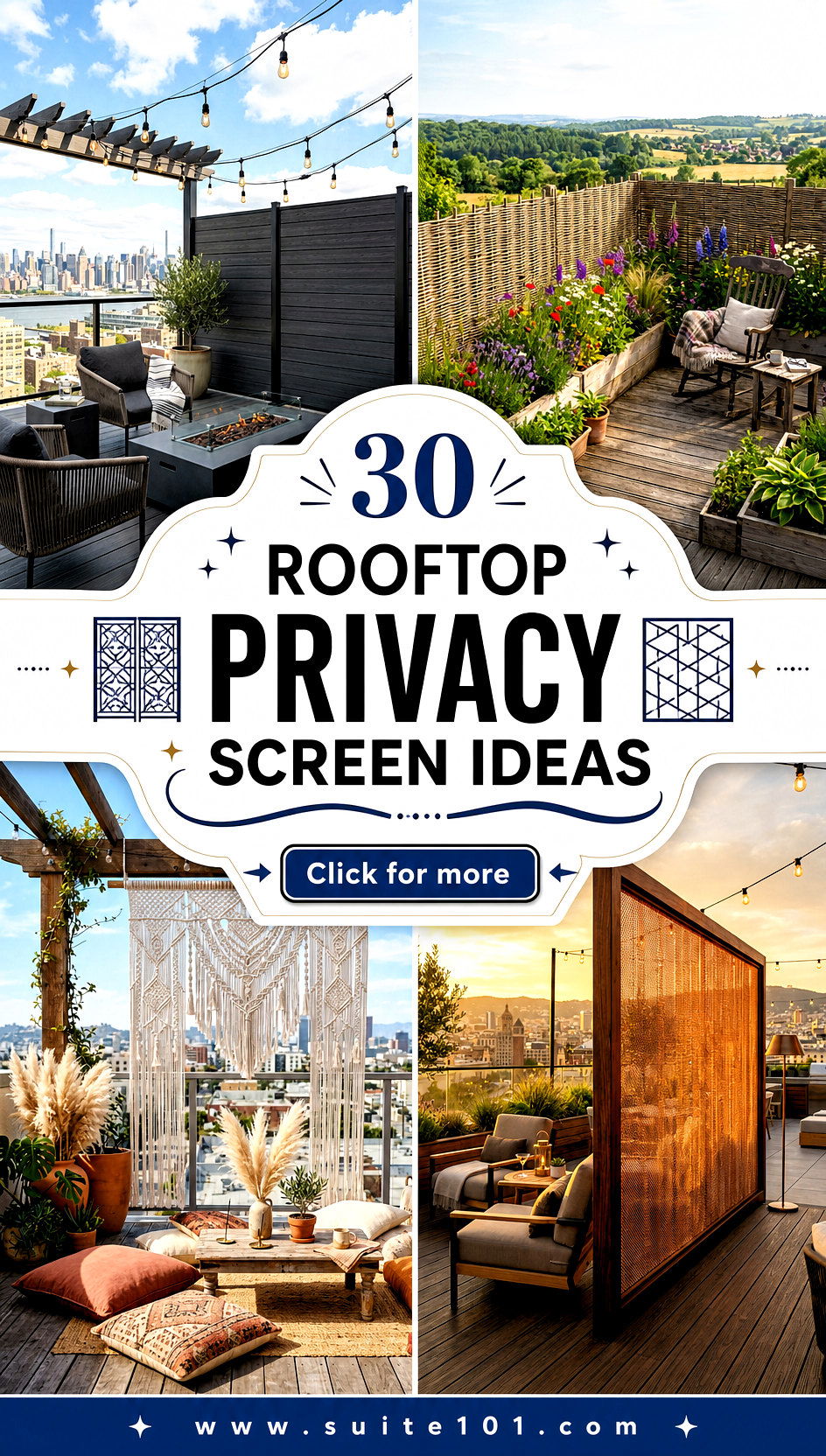 30 Rooftop Privacy Screen Ideas for Chic Quiet Outdoor Living - 30 Rooftop Privacy Screen Ideas for Chic, Quiet Outdoor Living