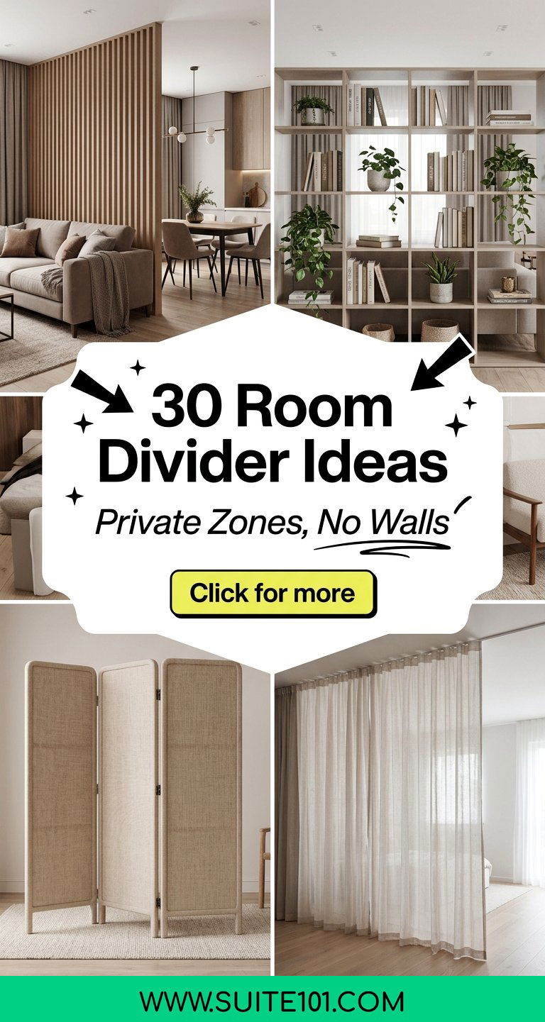 30 Room Divider Ideas to Create Private Zones Without Walls - 30 Room Divider Ideas to Create Private Zones Without Walls