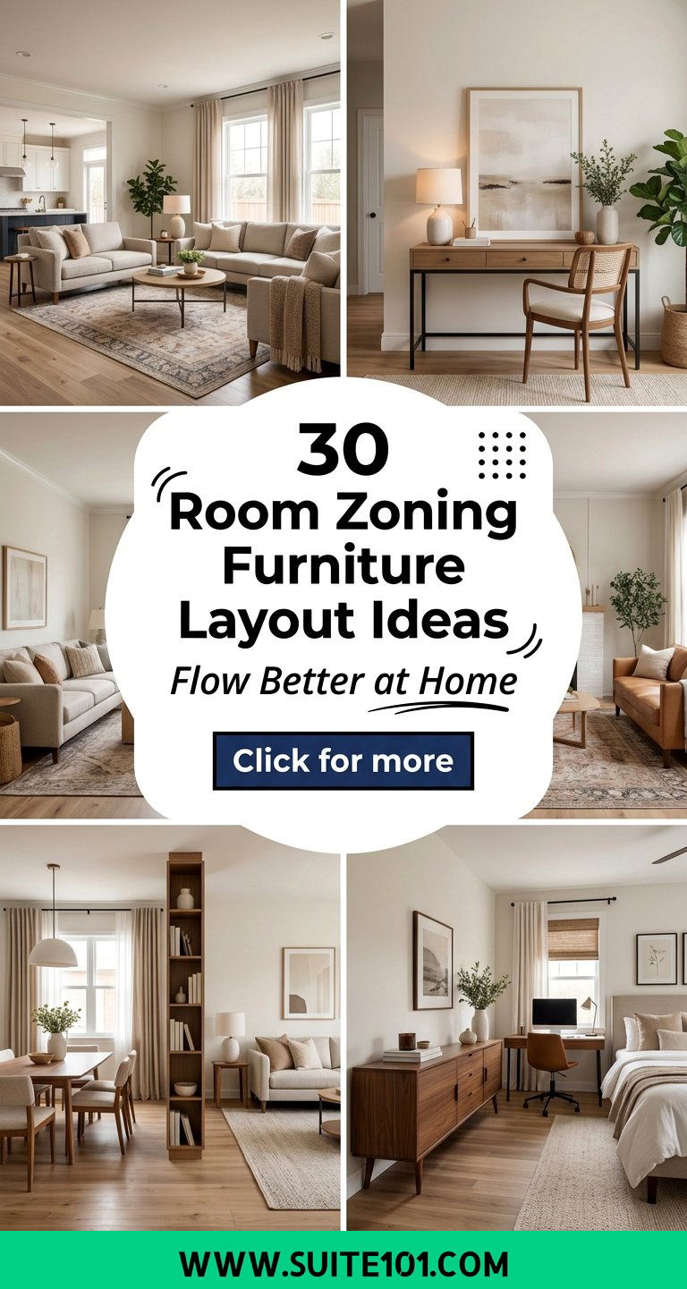 30 Room Zoning Furniture Layout Ideas to Flow Better at Home - 30 Room Zoning Furniture Layout Ideas to Flow Better at Home