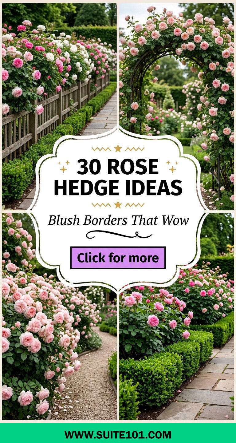 30 Rose Hedge Ideas for a Stunning Lush Landscape Today - 30 Rose Hedge Ideas for a Stunning, Lush Landscape Today