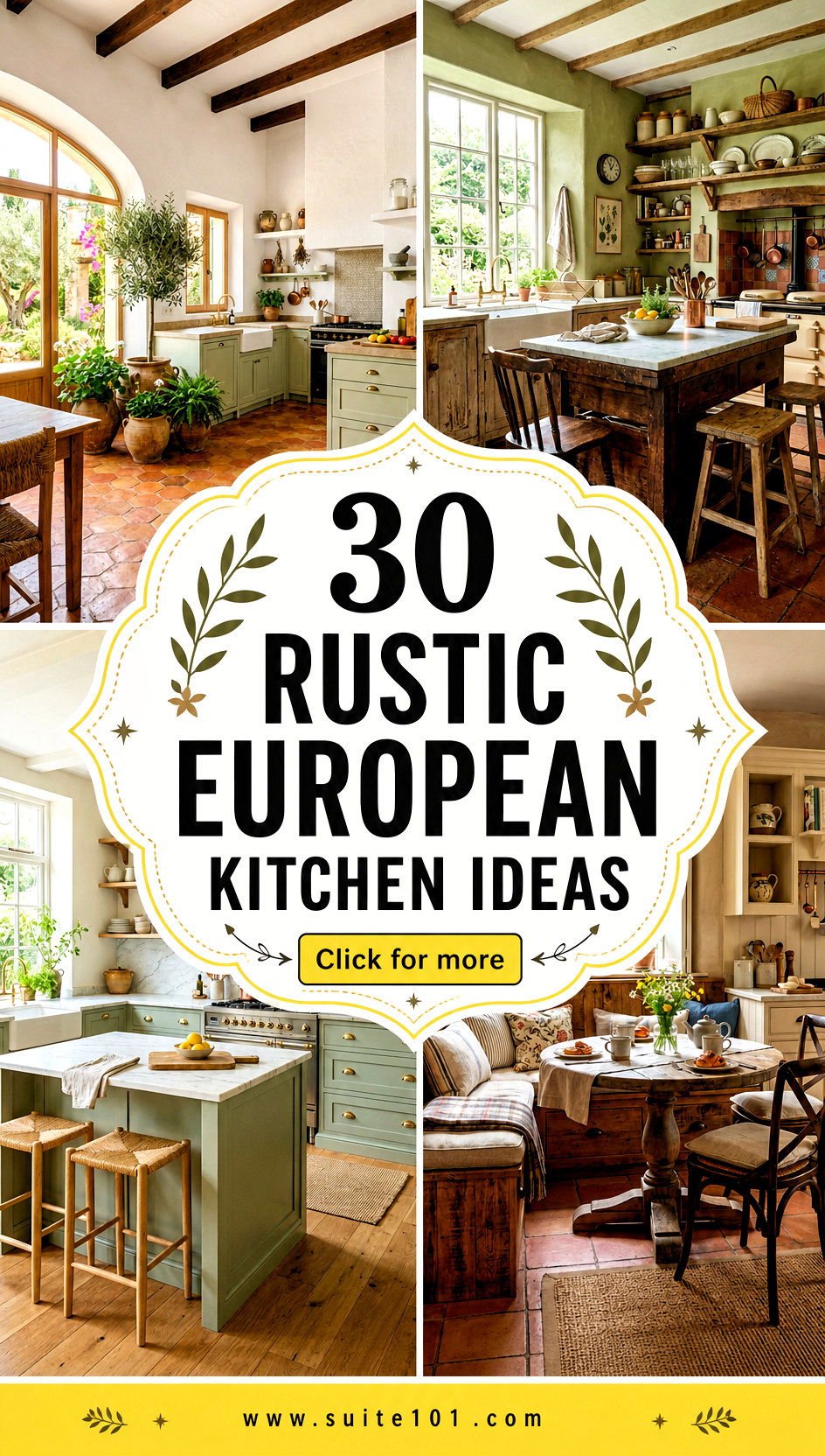 30 Rustic European Kitchen Ideas for Hearty Timeless Style - 30 Rustic European Kitchen Ideas for Hearty, Timeless Style