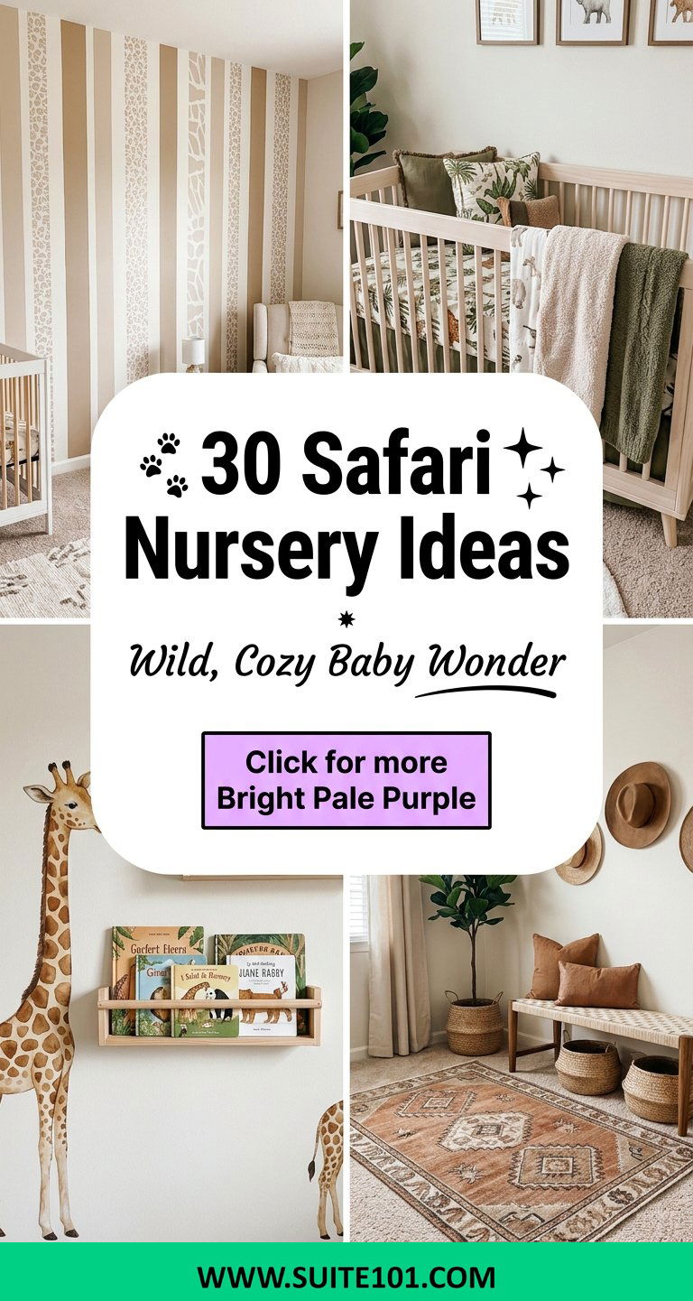 30 Safari Nursery Ideas for a Wild Cozy Baby Room Wonder - 30 Safari Nursery Ideas for a Wild, Cozy Baby Room Wonder