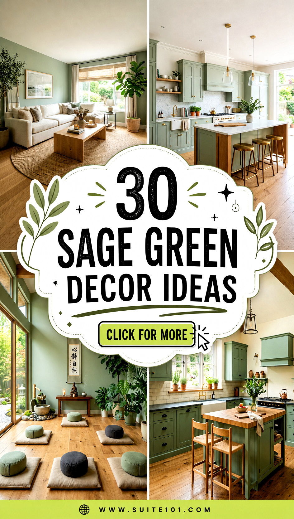 30 Sage Green Decor Ideas to Elevate Any Room in Style Today - 30 Sage Green Decor Ideas to Elevate Any Room in Style Today