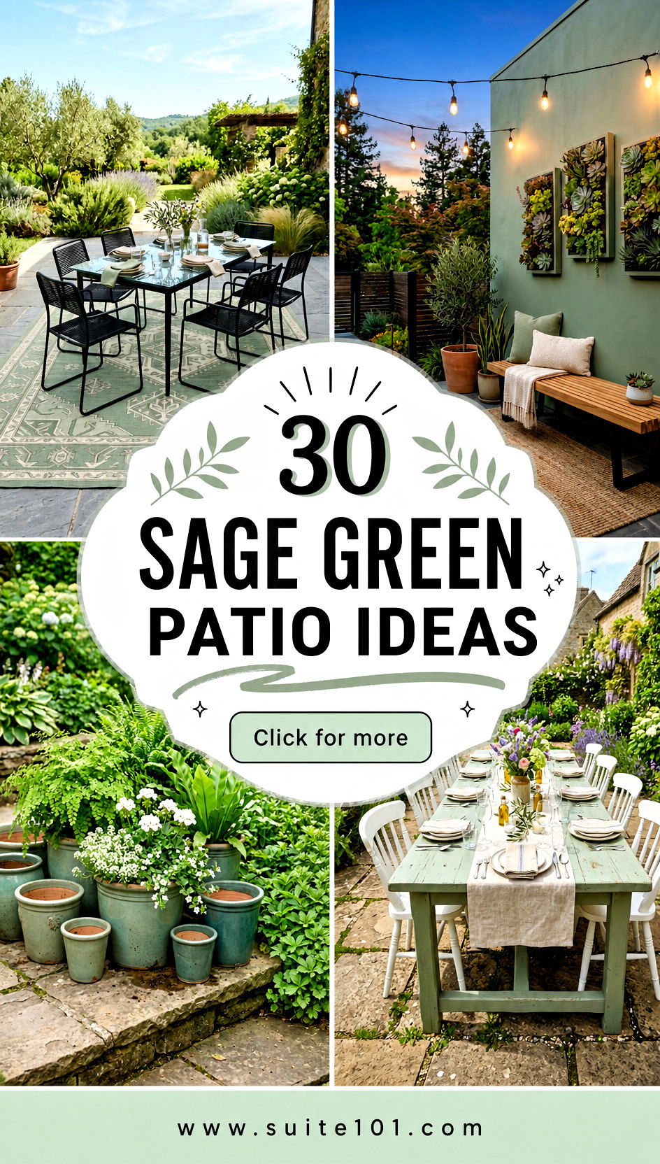 30 Sage Green Patio Ideas for a Fresh Relaxing Backyard - 30 Sage Green Patio Ideas for a Fresh, Relaxing Backyard