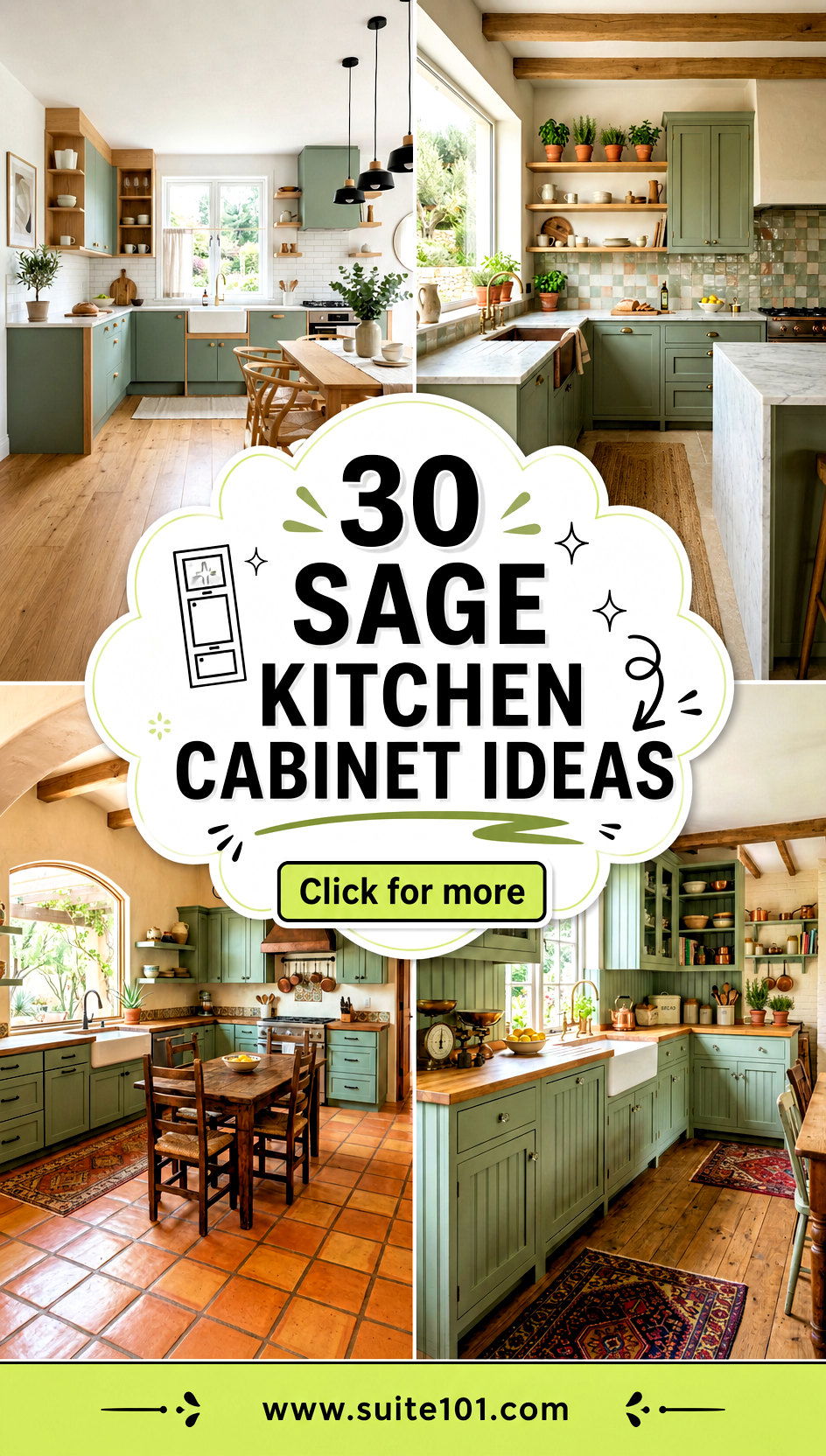 30 Sage Kitchen Cabinet Ideas for a Calm Modern Upgrade - 30 Sage Kitchen Cabinet Ideas for a Calm, Modern Upgrade