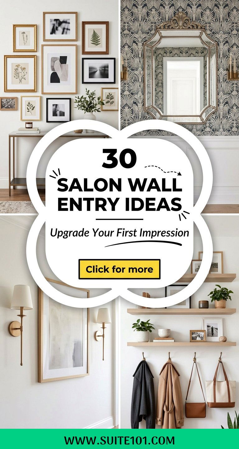 30 Salon Wall Entry Ideas to Upgrade Your First Impression - 30 Salon Wall Entry Ideas to Upgrade Your First Impression
