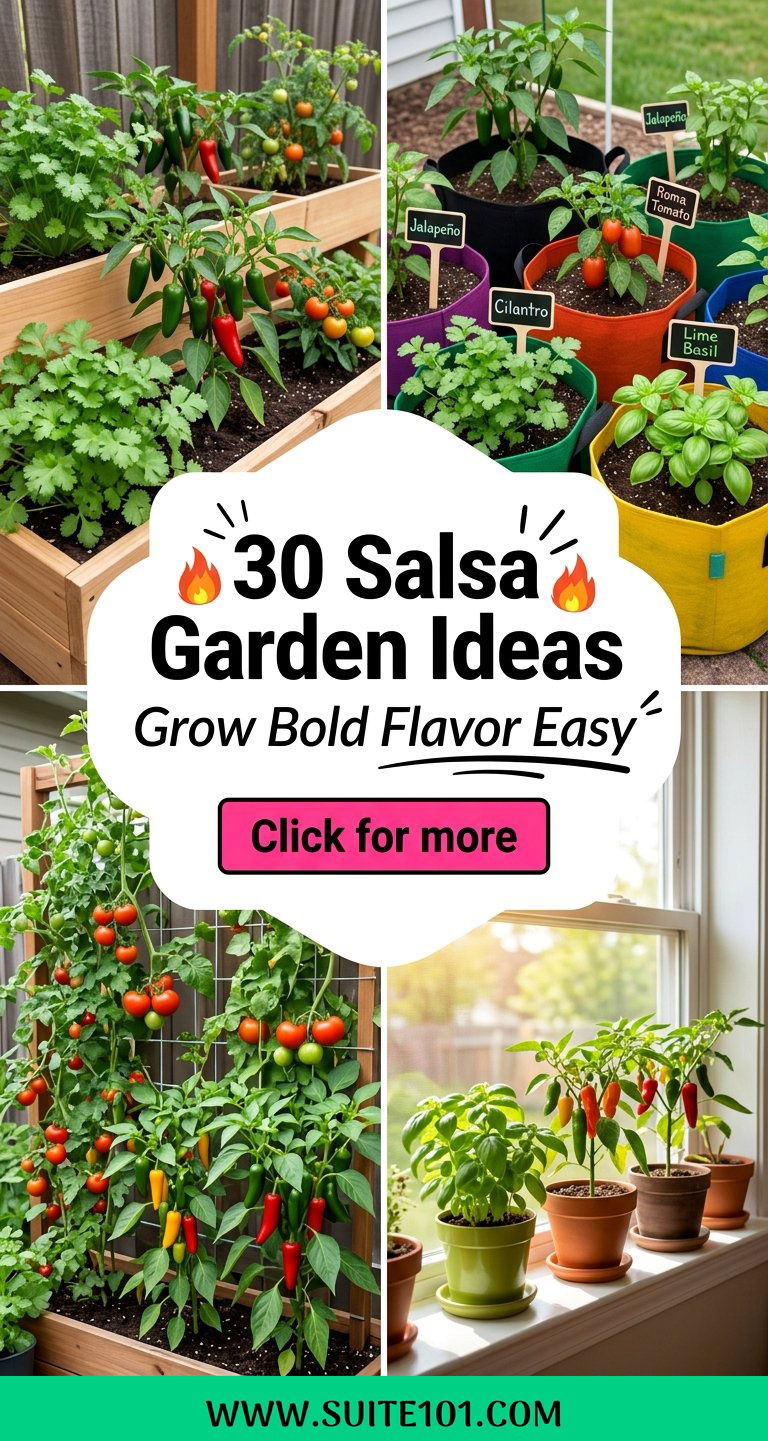 30 Salsa Garden Ideas to Grow Bold Flavor at Home with Ease - 30 Salsa Garden Ideas to Grow Bold Flavor at Home with Ease