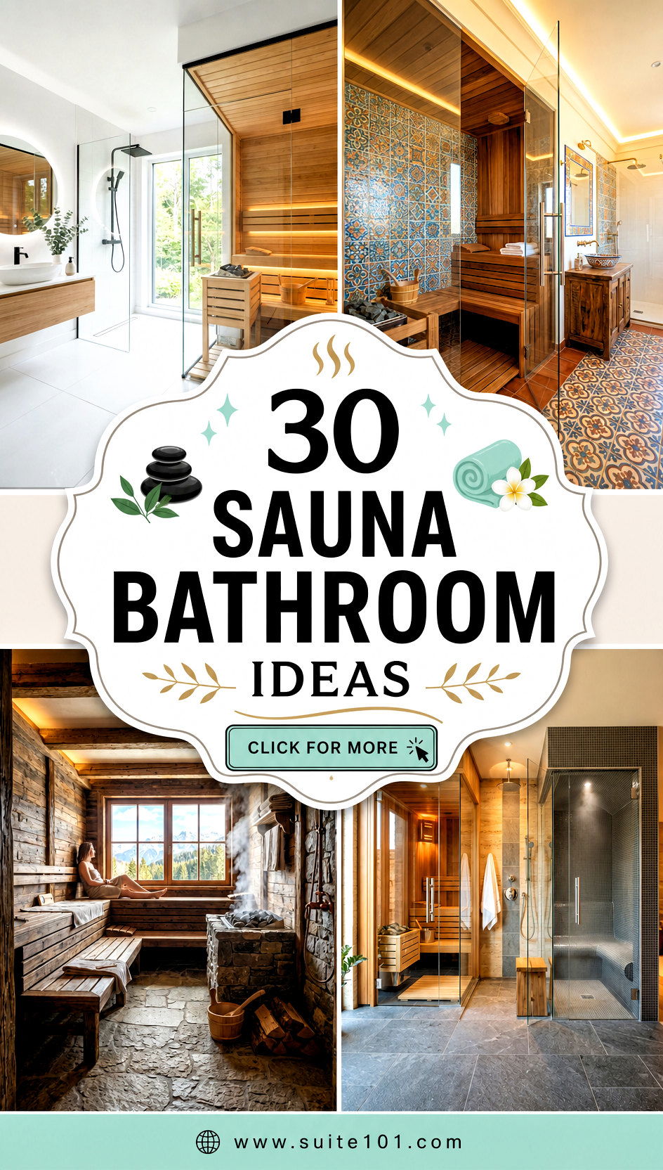 30 Sauna Bathroom Ideas for a Spa-Like Retreat at Home Now - 30 Sauna Bathroom Ideas for a Spa-Like Retreat at Home Now