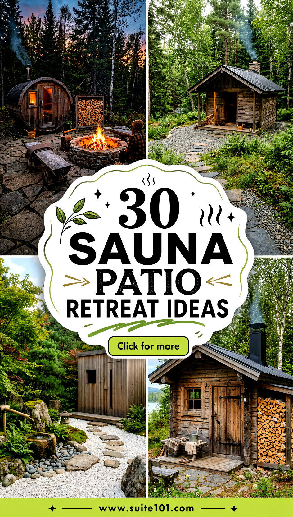 30 Sauna Patio Retreat Ideas for Ultimate Relaxation - 30 Sauna Patio Retreat Ideas for Ultimate Relaxation