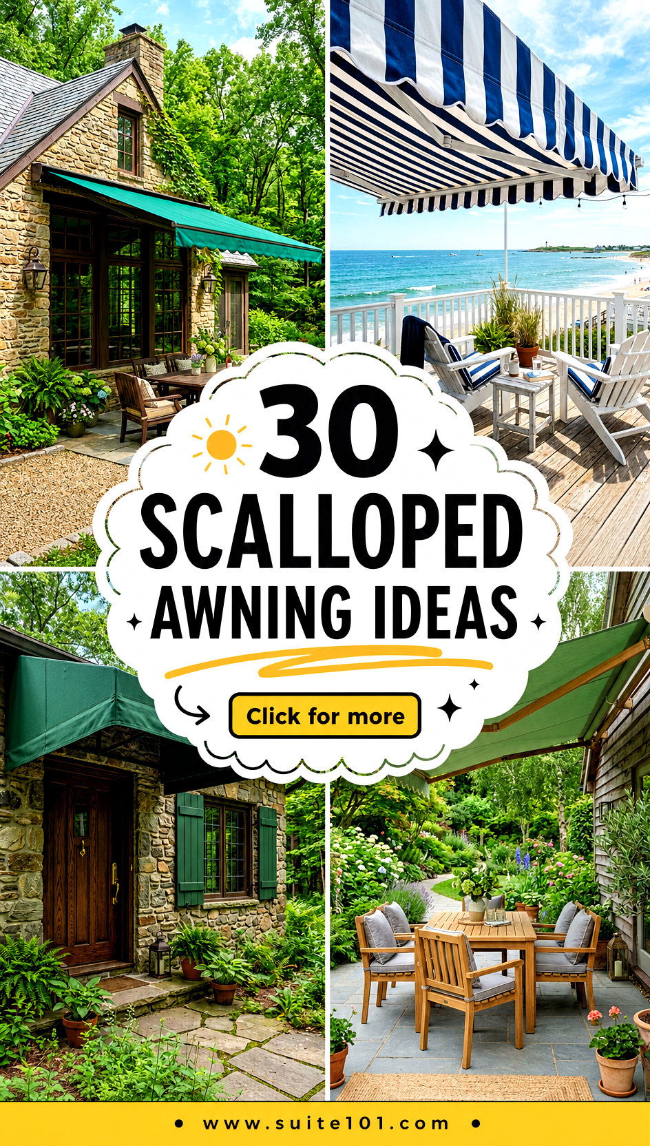 30 Scalloped Awning Ideas to Add Charm to Any Patio - 30 Scalloped Awning Ideas to Add Charm to Any Patio