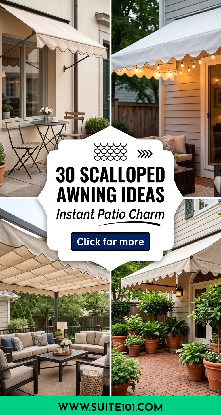 30 Scalloped Awning Ideas to Add Charm to Any Patio - 30 Scalloped Awning Ideas to Add Charm to Any Patio