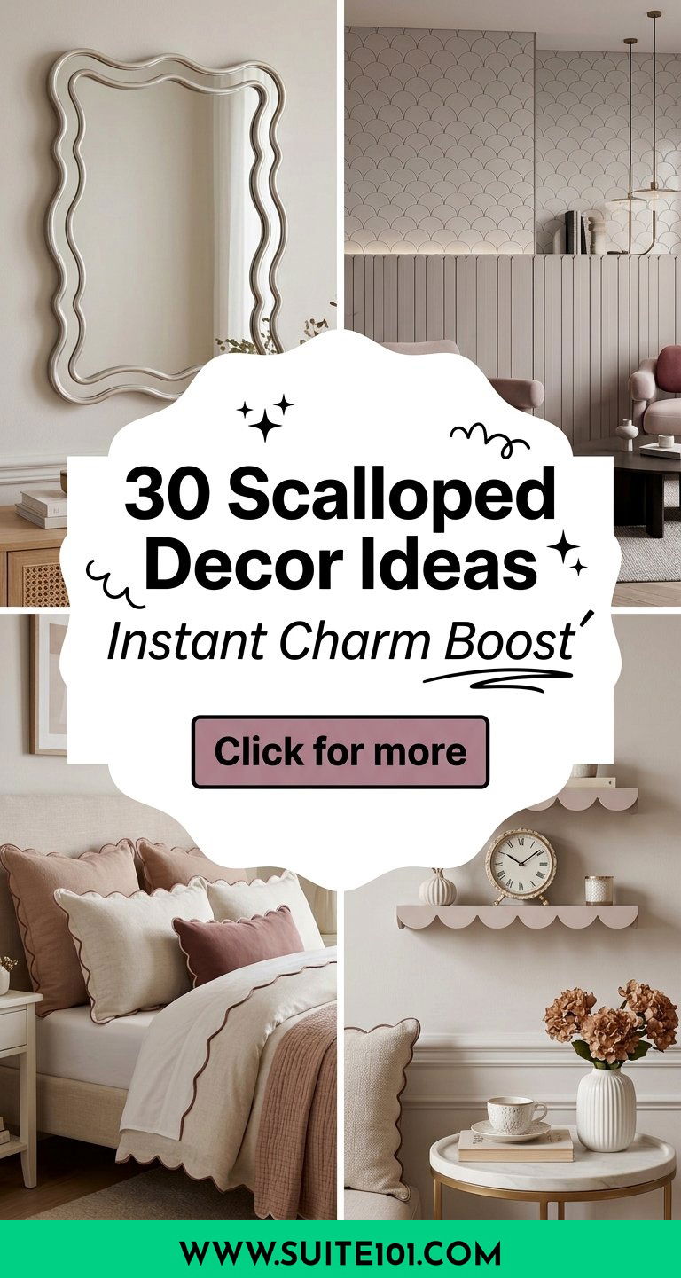 30 Scalloped Decor Ideas to Add Charm to Any Space Instantly - 30 Scalloped Decor Ideas to Add Charm to Any Space Instantly