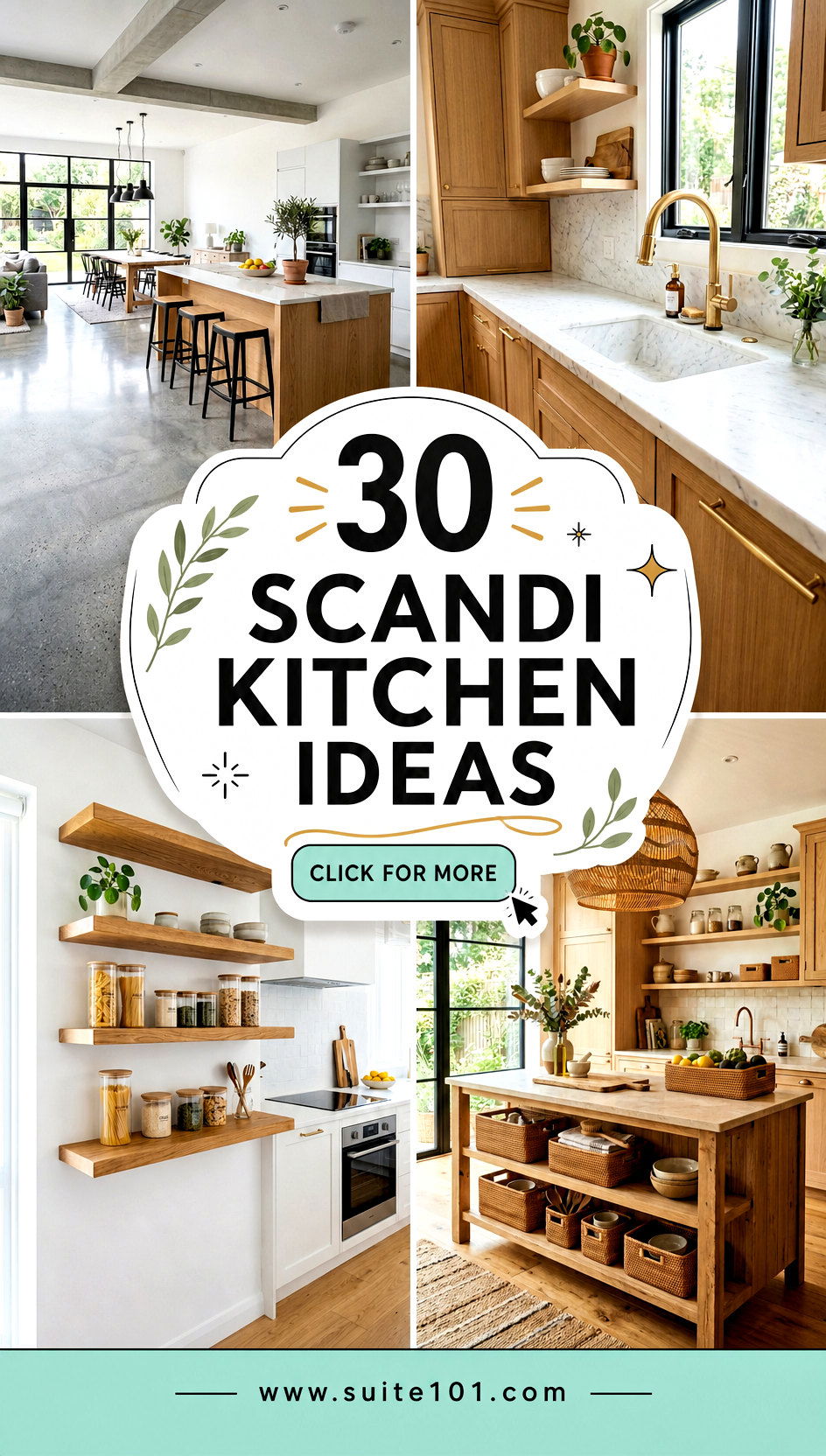 30 Scandi Kitchen Ideas for Warm Minimal Everyday Living - 30 Scandi Kitchen Ideas for Warm, Minimal Everyday Living