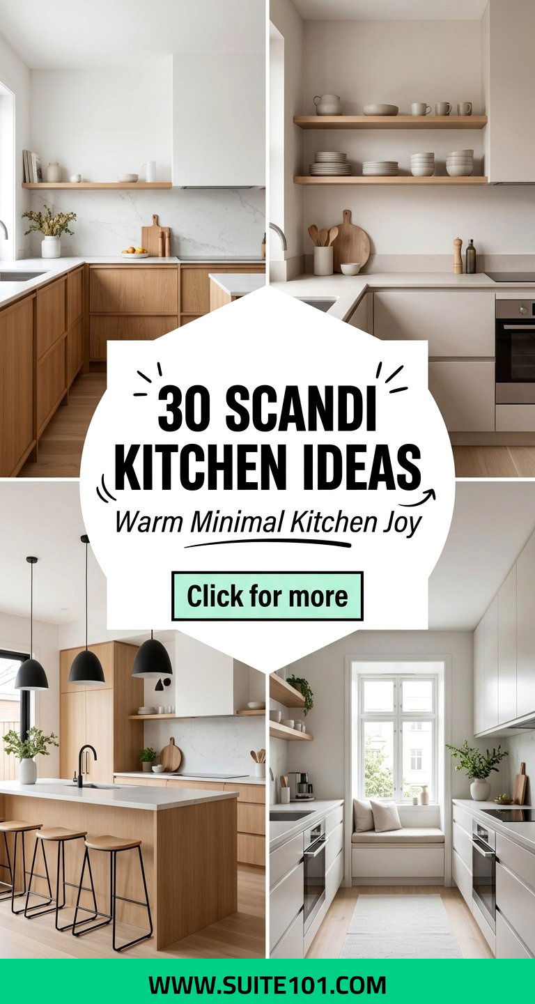 30 Scandi Kitchen Ideas for Warm Minimal Everyday Living - 30 Scandi Kitchen Ideas for Warm, Minimal Everyday Living