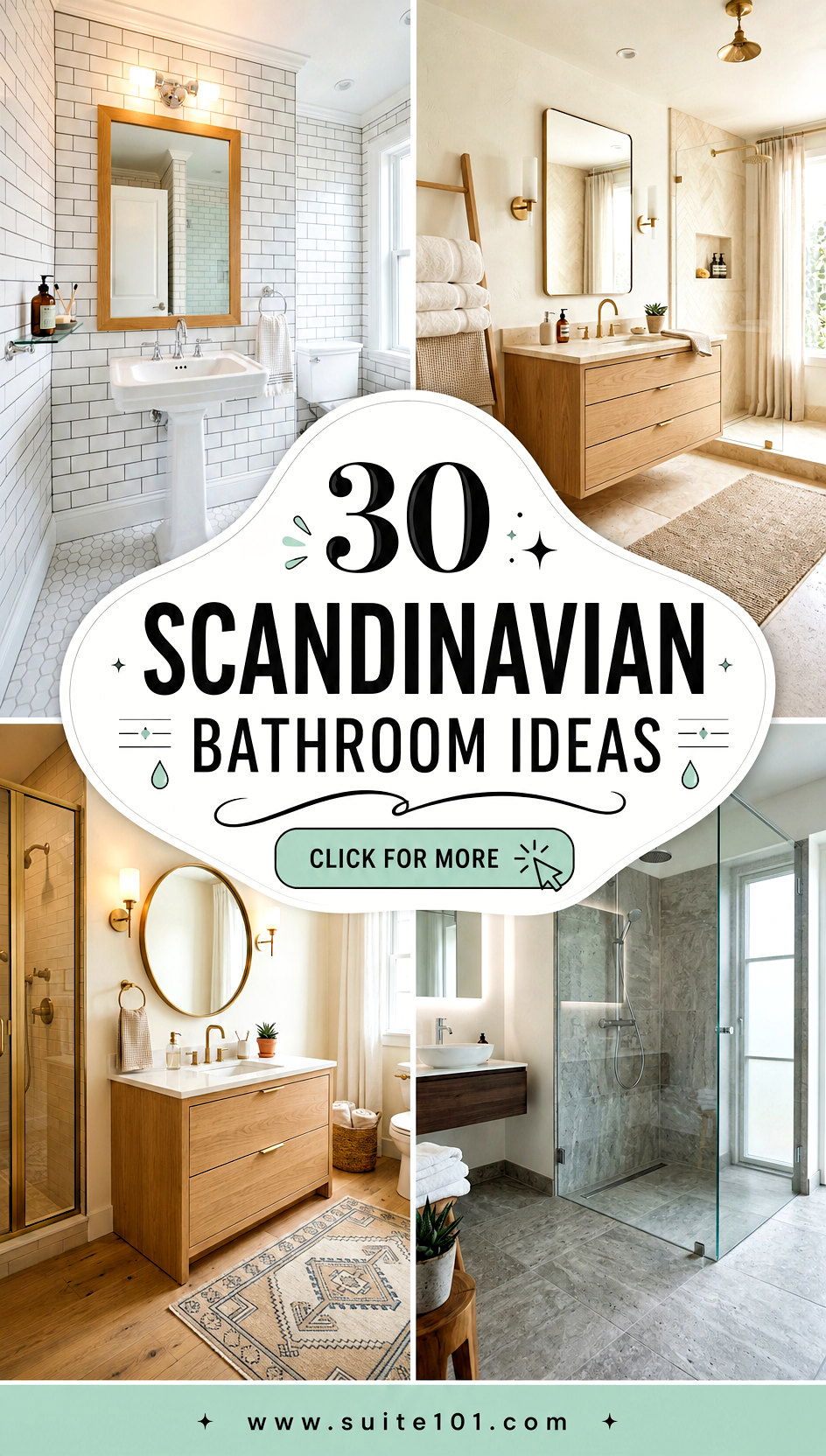30 Scandinavian Bathroom Ideas for Spa-Calm Modern Relaxation - 30 Scandinavian Bathroom Ideas for Spa-Calm, Modern Relaxation