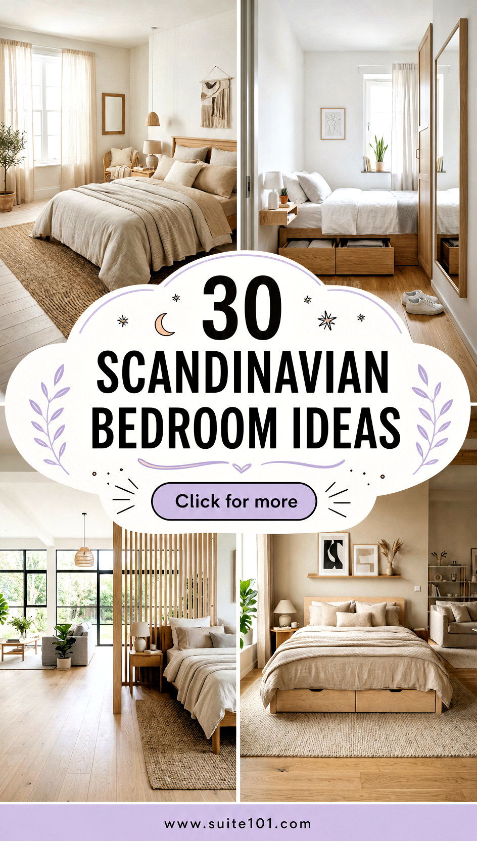 30 Scandinavian Bedroom Ideas for Serenity and Light Every Day - 30 Scandinavian Bedroom Ideas for Serenity and Light Every Day
