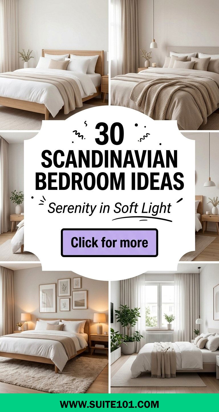 30 Scandinavian Bedroom Ideas for Serenity and Light Every Day - 30 Scandinavian Bedroom Ideas for Serenity and Light Every Day